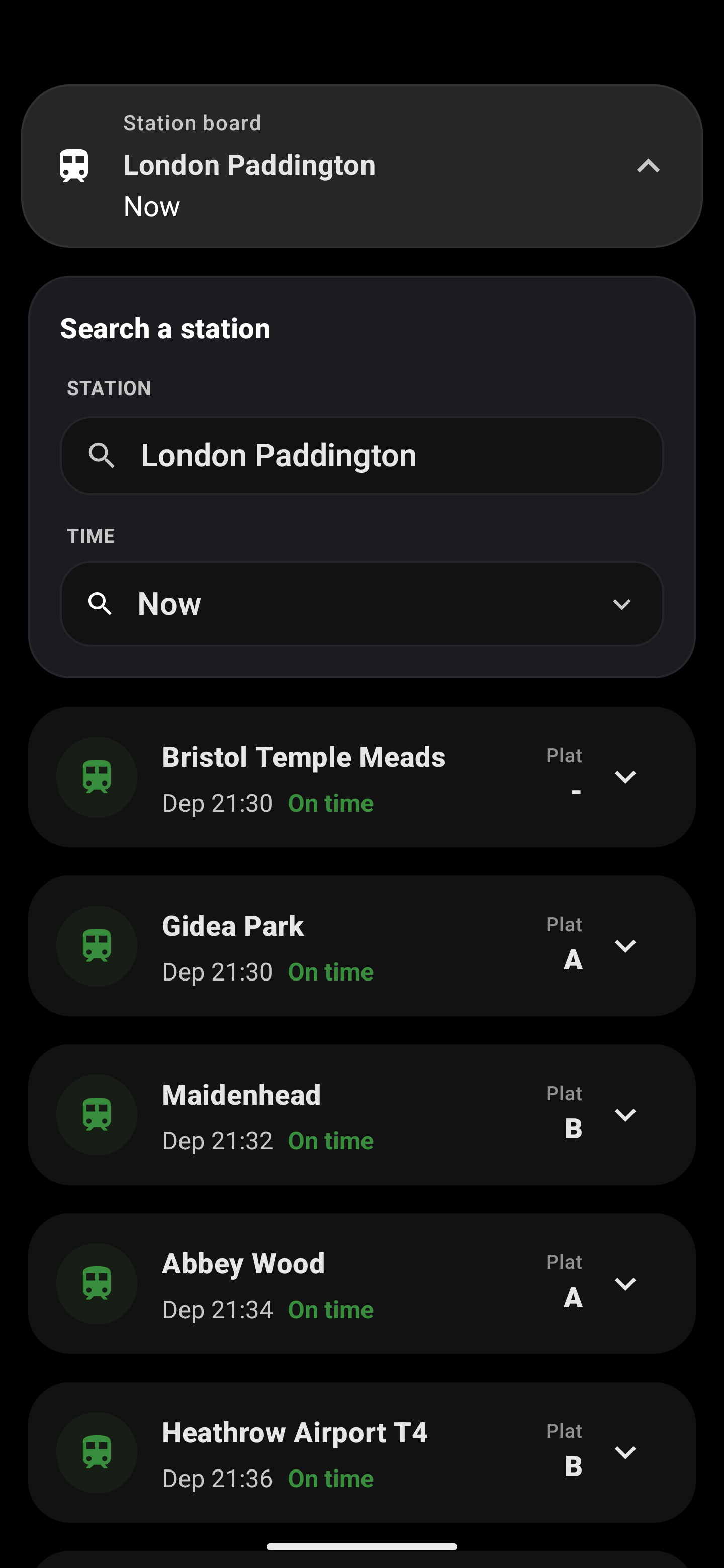 Route Planning-Results